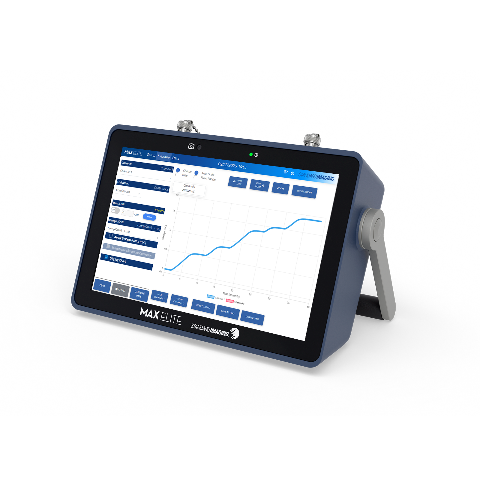 Max elite main v1 live data plotting