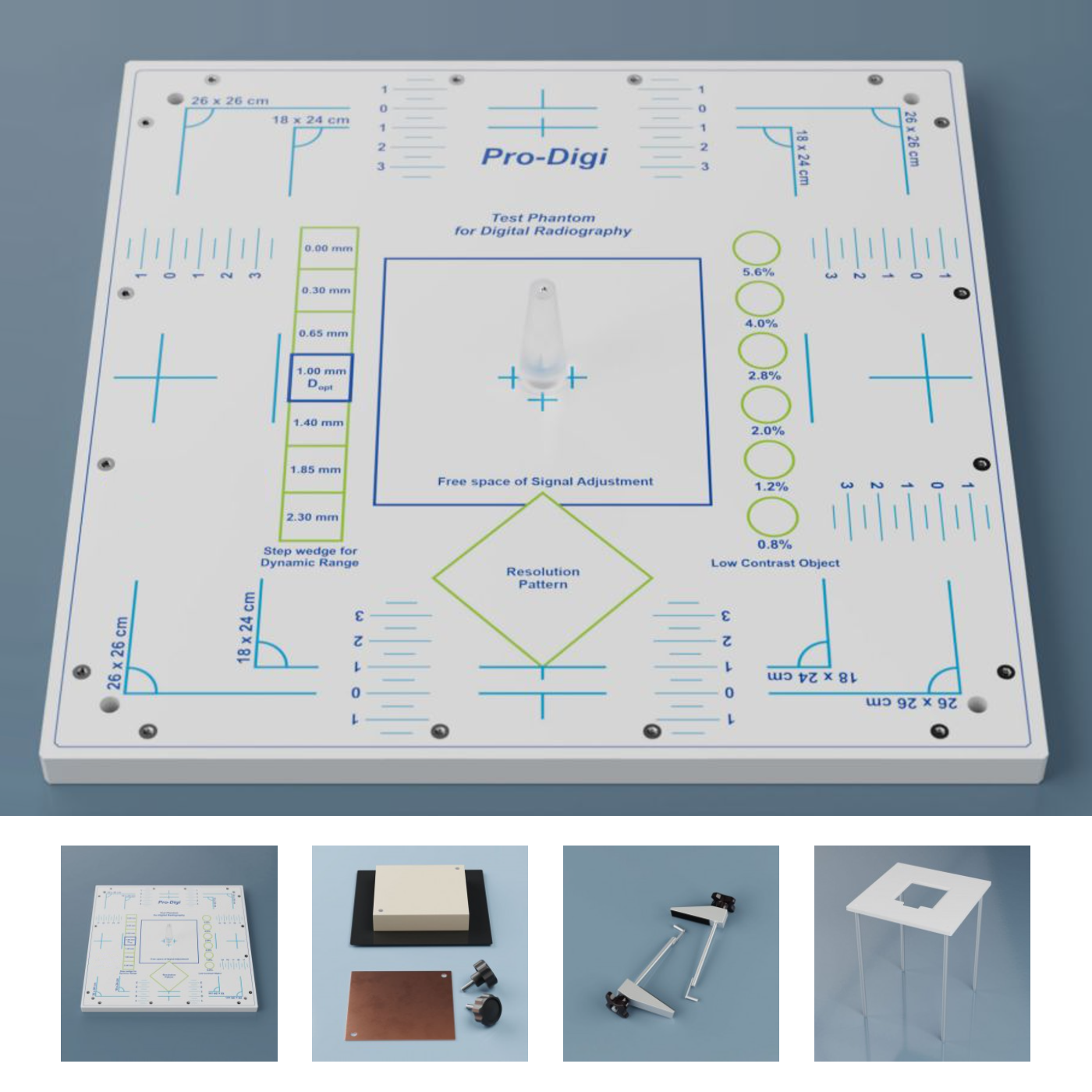 Pro Fluo 150 Phantom Kit Standard Imaging