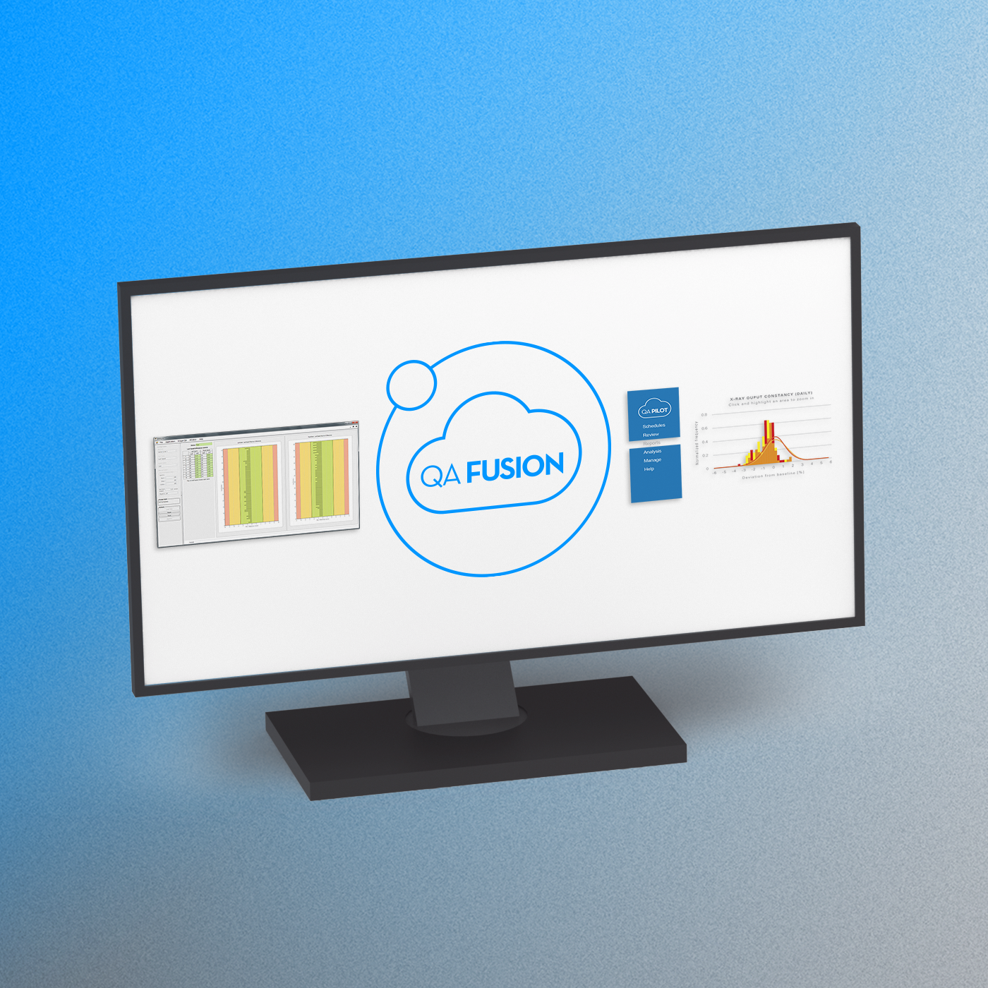 Qafusion feature on screen 1400